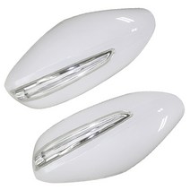 YF쏘나타-3WAY 제네시스타입 카비 LED 백미러커버, 화이트크리스탈 WHC, 1개