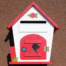 마프 R219-02R로즈MR 레드 메모꽂이우체통, 아크릴명판