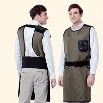 NICE (주문제작) 전신형 방호복 (납프리*무납가운) N-XR-1 (0.5mmpb) 방사선방호복, 오렌지레드