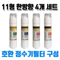 동양매직 WPU-6432F 호환정수기필터B형4개1셋트, 1세트, C타입 8인치 한방향