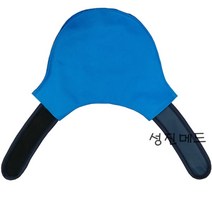 SKM (주문제작) (재사용가능) 갑상선방호복(목) 커버 SK-601 블루 방사선방호복