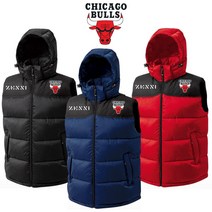 [제이지스포츠] 시카고 불스 NBA 농구 커스텀 패딩조끼 LD95W