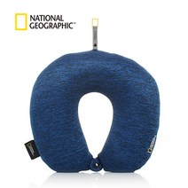 내셔널지오그래픽 비즈형 목베개 여행용 KKCTNP01, NAVY