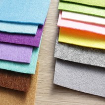 홈데코 2mm 펠트지 원단 14종 택1 (1|4마) 연결발송, 아이보리