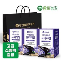 황토농원 맛있는 도라지청 3병, 3개