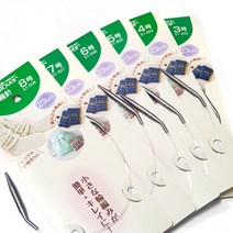 쏘잉스타 크로바 장갑 바늘 미니 양말 바늘 원통뜨기 23cm 6사이즈, 51-508