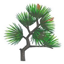 아시아몰/일본바란/음식장식조화/스시장식/요리장식/솔방울/소나무학/일식소품, 점보소나무, 10개