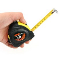 휴대용 자석 자동감김 고정 줄자 폭 18MM 길이 3M, 1개