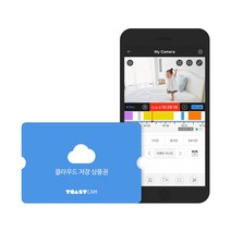 토스트캠 V2 홈CCTV IP카메라, 클라우드 7일저장 3개월 상품권