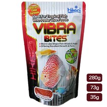피알피쉬 히카리 바이브라 사료 73g, 1개