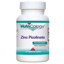 뉴트리콜로지 아연 피콜리네이트 베지테리안 캡슐, 60개입, 1개
