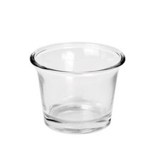 [캔들 재료] 원형 유리 티라이트 홀더 용기-6개(낱개), 6개