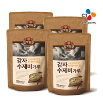 백설 CJ제일제당 감자 수제비 가루 500g * 4개