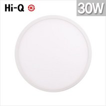 초슬림 LED다운라이트 무타공 8인치 30W 주광색/전구색 자석형 부착 /HI-Q, 전구색(노란빛), 1