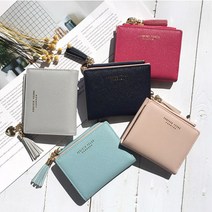 데이니즈 여성 학생 테슬 카드 사은품증정 반지갑