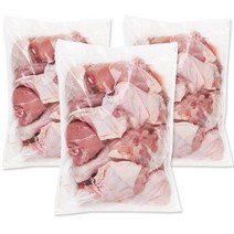 벅스웨이 염지닭 11호(드라이아이스), 3개, 1kg