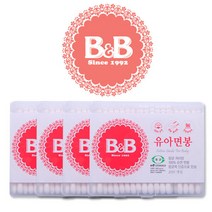 비앤비 유아면봉 200p, 4개