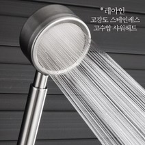 레아인 SUS304 샤워헤드 (100%스테인레스 고수압 절수헤드), 1개