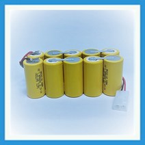Daeil 10N 2000SC-(12V 2000mAh)R2+소방암RR 니카드조립, 1개
