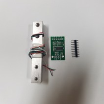 Load Cell 로드셀 5KG무게 센서 HX711AD모듈