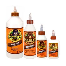 GORILLA GLUE 고릴라 우드 글루목공용 8oz (236ml) 나무 접착제 목공용접착제, 1개