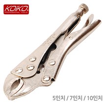 바이스플라이어 바이스그립 락킹 클램프 파이프렌치 몽키스패너 클램프 락킹 수 작업 공구 니퍼 고정공구, 옵션01 코이코 바이스플라이어-10인치