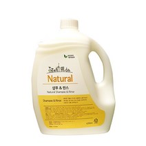 내추럴 샴푸린스 겸용샴푸린스 업소용 호텔용 대용량, 1개, 4200ml