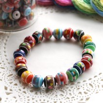 [잼잼아트] 문양 비즈 팔찌(5인)