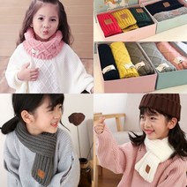 설날선물세트 명절선물 단체선물 아동목도리 5종+선물박스 2개세트 쁘띠 머플러 넥워머