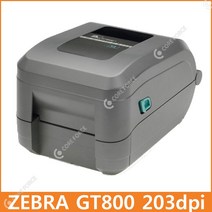 ZEBRA(지브라) GT800 203dpi 데스크탑 프린터 바코드 라벨프린터, GT800 +RS232시리얼