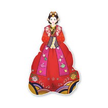 컬러룬 그리기 풍선 삼국시대 공주 1개입, $SBG_신라