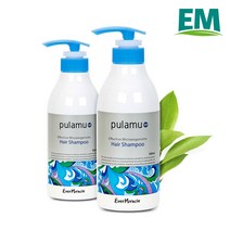 EM 풀라무 헤어샴푸 500ml 2병+ 치약샘플 5개증정