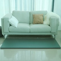 아이홀릭 찜질방 레자 다용도매트 대나무참숯 매트 생활방수 병원 업소 인조가죽 차박매트 캠핑매트, 회색