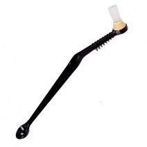 COVING 교체형 머신청소용 브러쉬 청소솔 커피머신, 블랙/아이보리, 1개