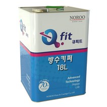 노루페인트 수성벽체용 탄성 방수도료 방수키퍼 18L, 방수키퍼 18L 백색무광