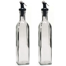 시노글라스 사각오일병 그레이 500ml 2개세트, 단품