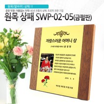 아이상패 원목상패 감사패 공로패 졸업패 부모님 감사패 상패 학위패 재직기념패, SWP-02-05(금펄판)