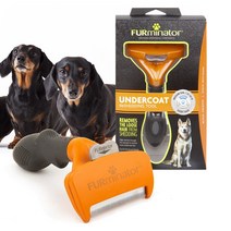 퍼미네이터 NEW 에디션 뉴 디쉐딩툴 단모견용 M, 오렌지, 1개