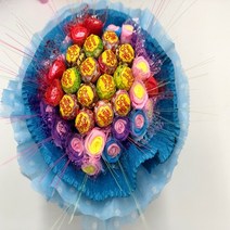 DH프리마 대박츄파 사탕꽃다발 졸업식 사탕꽃부케, 대박츄파 블루-심쿵왕자우리아들