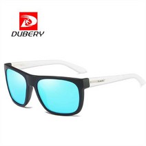 DUBERY D187 남녀공용 패션선글라스 편광미러렌즈 낚시 등산 자전거 스포츠, 선택2.ICE BLUE