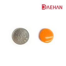 메모홀더 자석 21mm, 주황, 1개