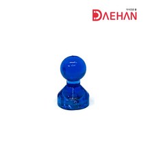 초강력 네오디움 큐티자석 11mm 체스형 메모홀더, 파랑, 1개