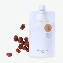 오키푸드 옥희네 대추차 7개입 간편차 짜먹는차 바로마시는차 등산갈때 운동할때 마시는차 전통차 만드는 법, 160g, 7개