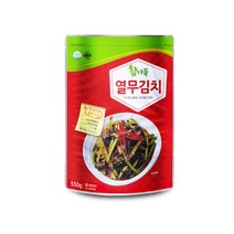참가득김치 참가득 열무김치 550g, 단품