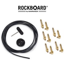 RockBoard 락보드 이펙터 패치 케이블 패치워크 솔더리스 골드