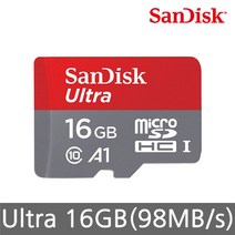 샌디스크 울트라 마이크로SD 메모리카드, 16GB