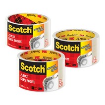 3M 스카치 다용도 테이프 3인치코어 리필(4롤), 단품