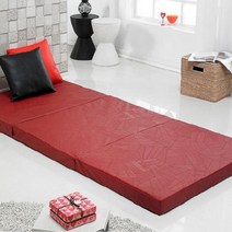 미라클침구 접이식매트 3단 소 (마블 HR), 15.레자 자주