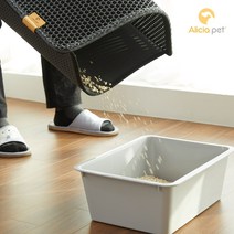 엘리샤펫 사막화 방지매트 고양이 화장실, 베이지