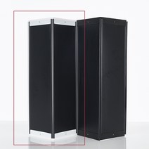 블라인드할인몰 와이드광폭 칼라홀딩도어, F-5. 와이드광폭 블랙+부속 화이트